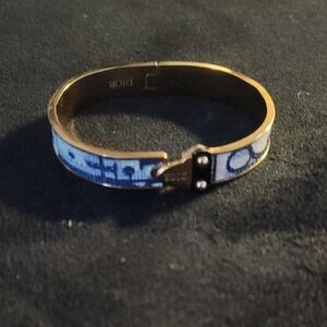 Dior Blue Graphic Bracelet